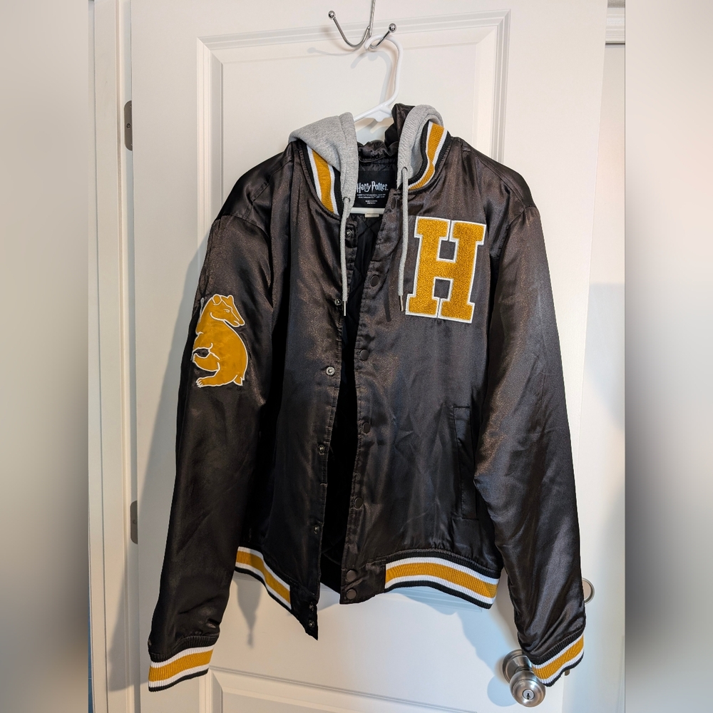 Harry Potter Hufflepuff bomber Jacket